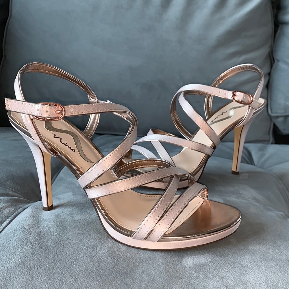 Nina sexy strappy heels.